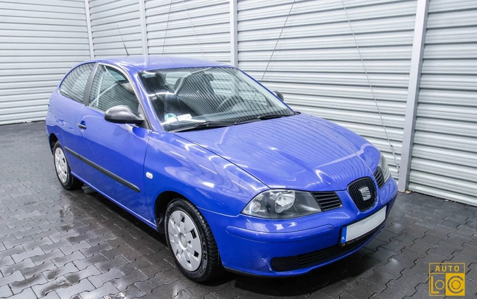 Seat Ibiza cena 4999 przebieg: 185000, rok produkcji 2004 z Przecław małe 191